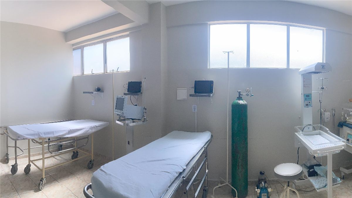 Sala do centro cirúrgico do Hospital do Cerrado após as melhorias